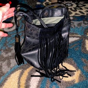 Spacious purse with tables